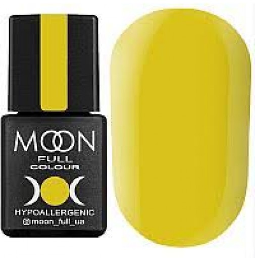 Гель лак Moon Full Fashion color №245 лимонний, 8 мл.