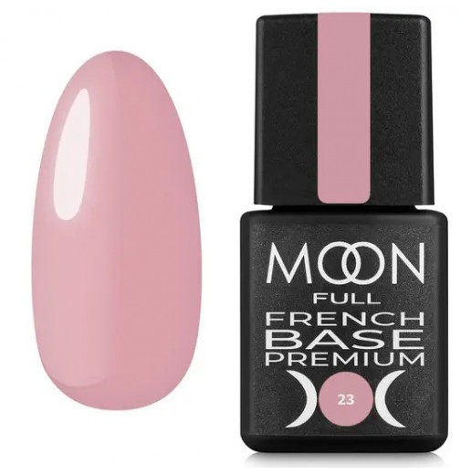 French Base Premium Moon Full №23 розово-персиковый, 8 мл.