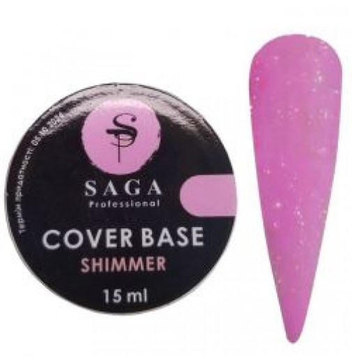 Saga Cover base №5, 15мл.(shimmer) new
