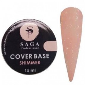 Saga Cover base №6, 15мл.(shimmer) new