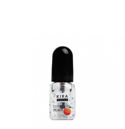 Kira Nails Cuticle Oil Peach - олійка для кутикули, персик, 2 мл