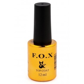 F.O.X Top rubber (топовое покрытие для ногтей), 14 мл