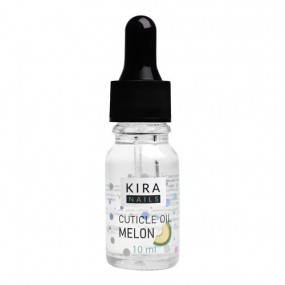 Kira Nails Cuticle Oil Melon-масло для кутикулы с пипеткой, дыня, 10 мл