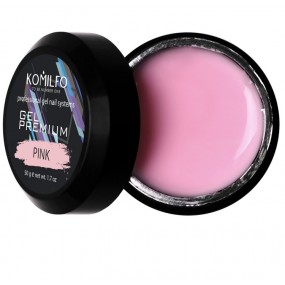 Komilfo Гель gel premium pink, 50 г