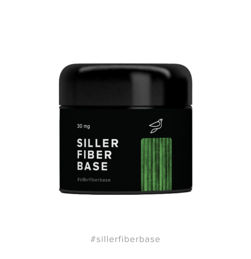 Siller Fiber Base - база для ногтей с нейлоновыми волокнами, 30мл