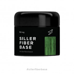 Siller Fiber Base - база для ногтей с нейлоновыми волокнами, 50мл