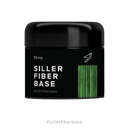 Siller Fiber Base - база для ногтей с нейлоновыми волокнами, 50мл
