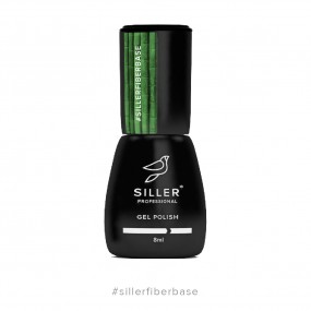 Siller Fiber Base - база для ногтей с нейлоновыми волокнами, 8 мл