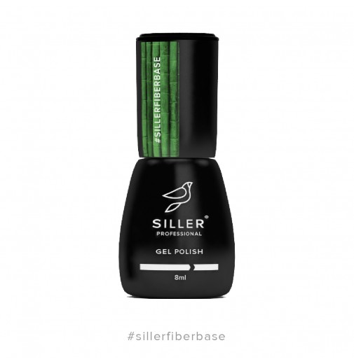 Siller Fiber Base - база для ногтей с нейлоновыми волокнами, 8 мл