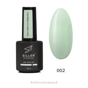 База для гель-лака Base Siller Color №002 (мятный) 8 мл (мятный)