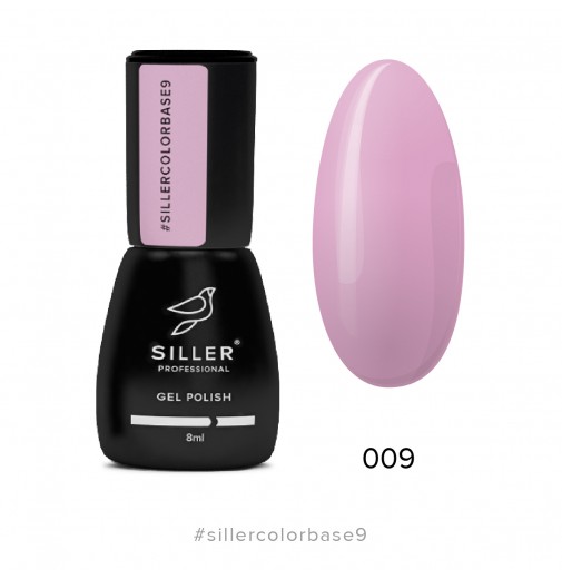 База для гель-лака Siller Cover Color Base №009 (светло-розовый) 8 мл