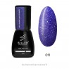 Гель-лак Siller Brilliant Shine №11 (фіолетовий с блискітками), 8мл