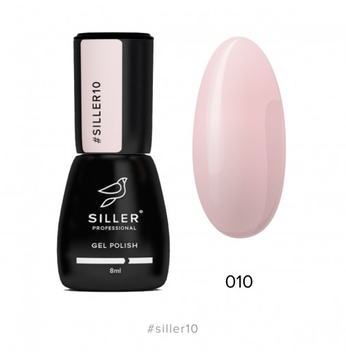 Гель-лак Siller №10  (світлий рожево-персиковий) 8мл