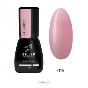 Гель-лак Siller №15 (пыльный розовый) 8мл