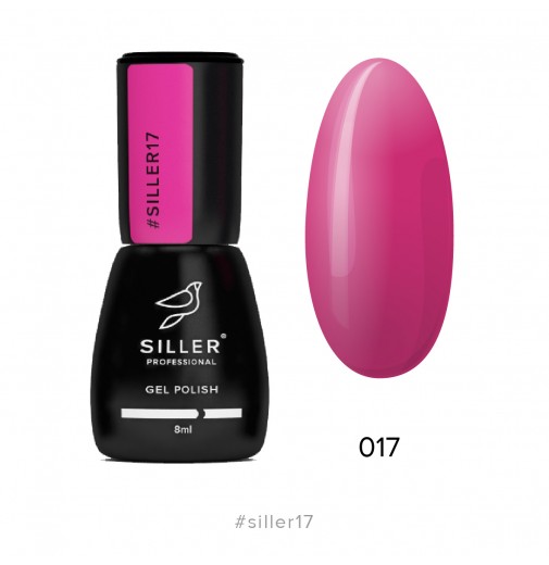 Гель-лак Siller №17 (классический розовый) 8мл