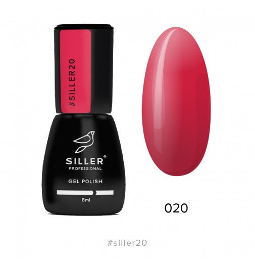 Гель-лак Siller №20 (лососево-розовый) 8мл