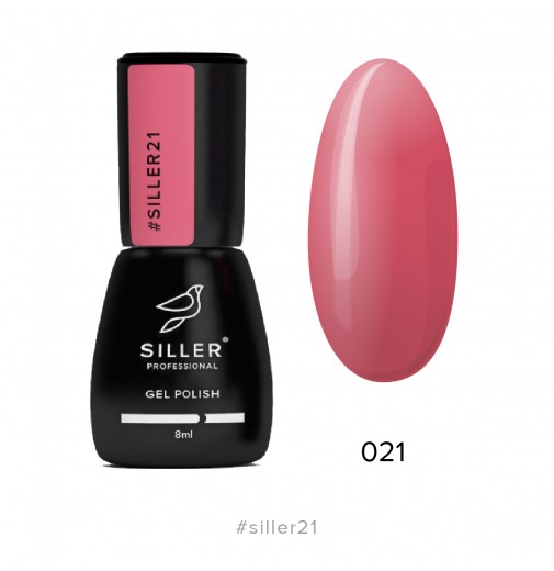 Гель-лак Siller №21 (теплый розовый) 8мл