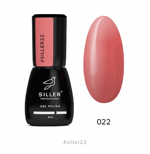Гель-лак Siller №22 (дитячий рожевий) 8мл