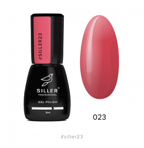 Гель-лак Siller №23 (коралово-рожевий) 8мл
