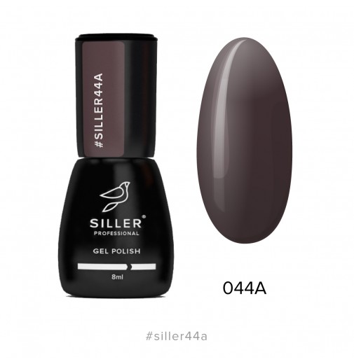 Гель-лак Siller №44А (фіолетово-коричневий) 8мл