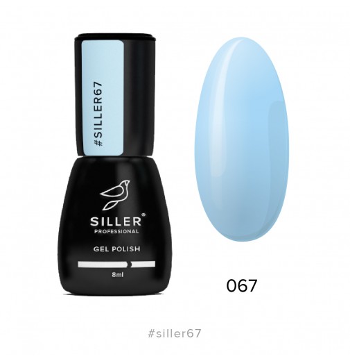Гель-лак Siller №67 (голубой) 8мл