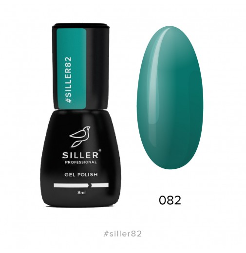 Гель-лак Siller №82 (галапогосский зеленый) 8мл