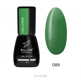 Гель-лак Siller №89 (темно-зеленый), 8мл
