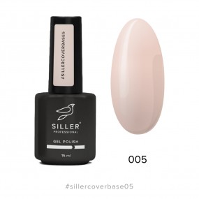 Siller Cover Base №5 — камуфлирующая база (нежно-розовый), 15мл