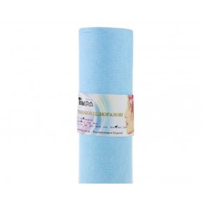 Timpa полотенца одноразовые в рулоне, голубая сетка, 40х40 (100 шт)