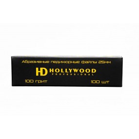 Сменные файлы 100грит для пододиска L 25 мм HD Hollywood, 100 шт