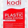 Kodi  Форми верхні для моделювання нігтів №1 Medium Curve (120 шт/уп)