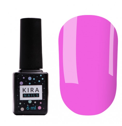 Kira Nails Color Base 014 (рожевий), 6 мл
