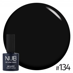 NUB гель-лак Tiny Black Dress №134 11.8 мл 
