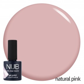 NUB гель-лак "Френч" 11.8 мл Natural Pink