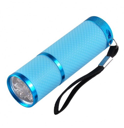 Сушка LED/UV фонарик для гель-лака (голубой)