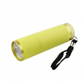Сушка LED/UV фонарик для гель-лака (желтый)