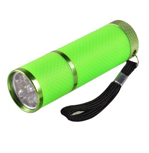 Сушка LED/UV фонарик для гель-лака (зеленый)
