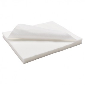 Panni Mlada полотенца нарезные 50х80 ,белые гладкие, 40г/м2 ,100шт 