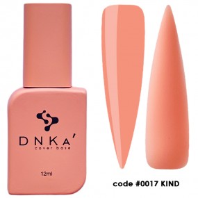 DNK Cover Base №0017 Kind, 12 мл светло-оранжевый
