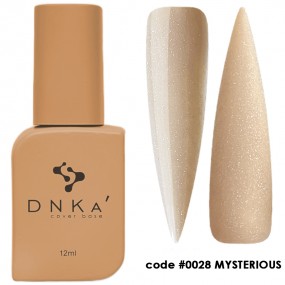 DNK Cover Base №0028 Mysterious, 12 мл песочный з голографическим шиммером