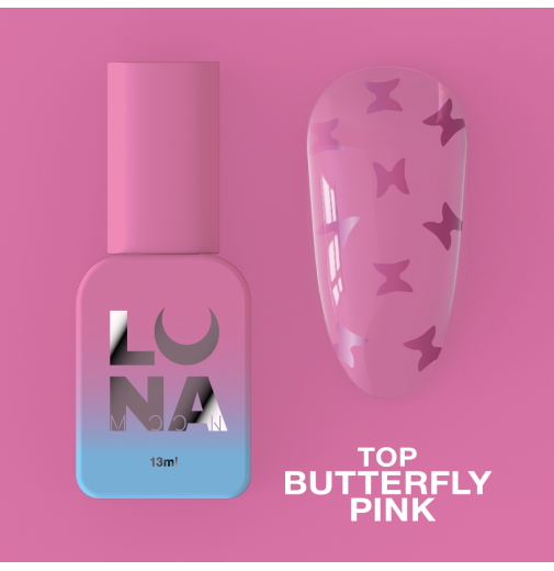 Luna Top butterfly pink, 13 мл