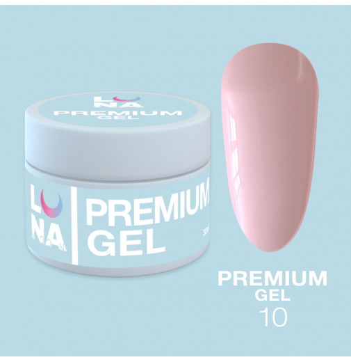 Luna Gel Premium №10, 30 мл