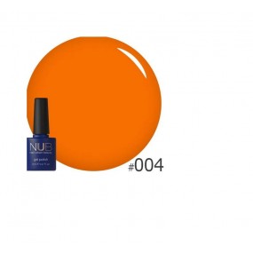 Гель-лак NUB 004 Summer Sunlight (ярко-оранжевый, неоновый), 8 мл