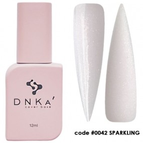 DNKa Cover Base №042 (холодный, молочно-розовый с шиммером), 12 мл