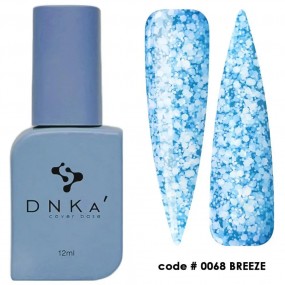 DNKa Cover Base №068 (блакитний з многокутниками), 12 мл
