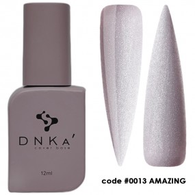 DNKa Cover Base №013 (ніжно-сірий із шимером), 12 мл