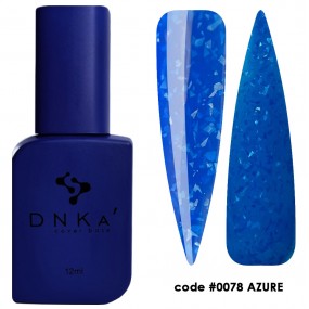 DNK Cover base №0078 azure, 12 мл