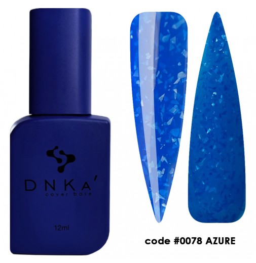 DNK Cover base №0078 azure, 12 мл