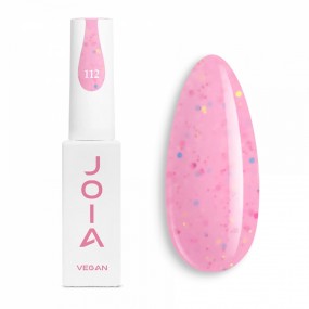Joia_vegan Гель-лак lollipop №112, cotton candy, light pink, 6 мл