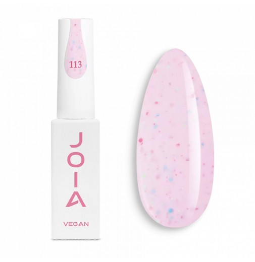 Joia_vegan Гель-лак lollipop №113, marshmallows, pink, 6 мл